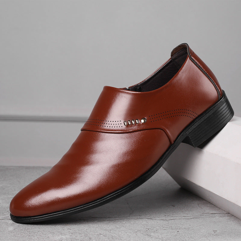 Casual Pointed Toe Leather Shoes
