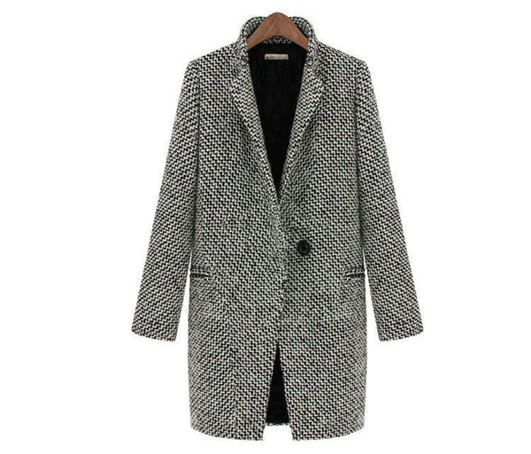 Ladies Long Winter Hooded Jackets Coat