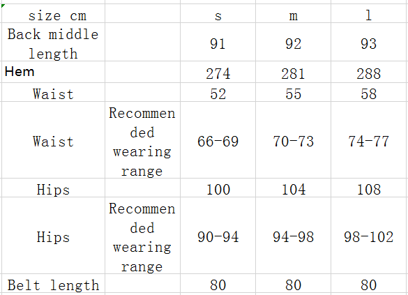 A-Line Long Elastic High Waist Skirt