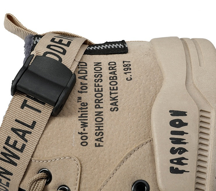 Outdoor High-Top Simple Shoes