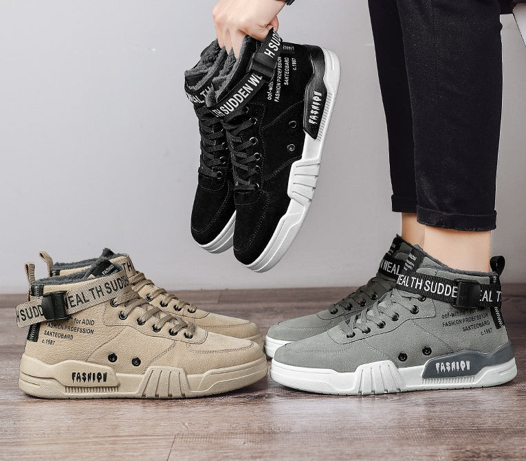 Outdoor High-Top Simple Shoes