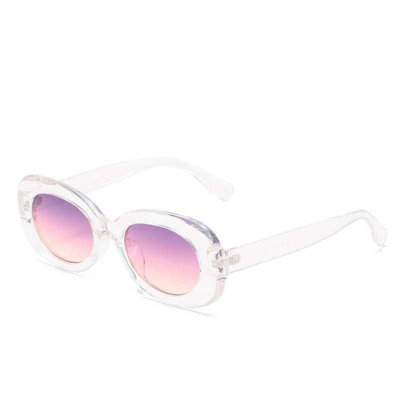 Oval Fashion Simple Sunglasses