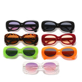 Oval Fashion Simple Sunglasses