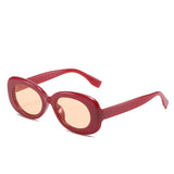 Oval Fashion Simple Sunglasses
