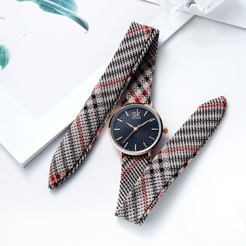 Cloth Strap Watch For Women