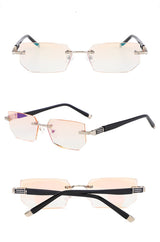 Diamond-cut reading glasses - Jessie's D Man