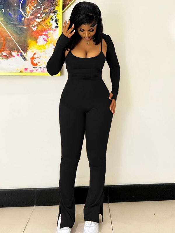 Shawl Sling Jumpsuit Fashion