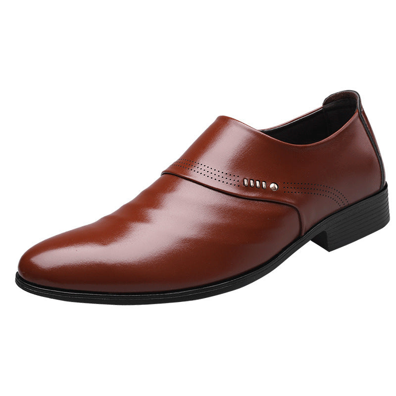 Casual Pointed Toe Leather Shoes