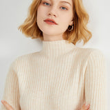 Half Turtleneck Sweater Women