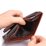 Large Capacity Business Style Short Wallet