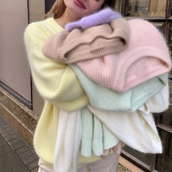 Ladies Warm Knitwear Sweater