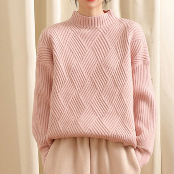 Half-neck Sweater For Women