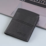 Large Capacity Business Style Short Wallet