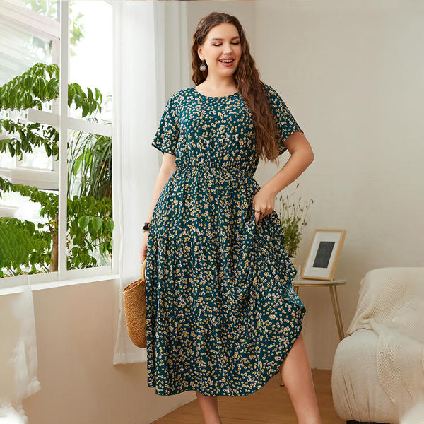 Summer Floral Printed Dress