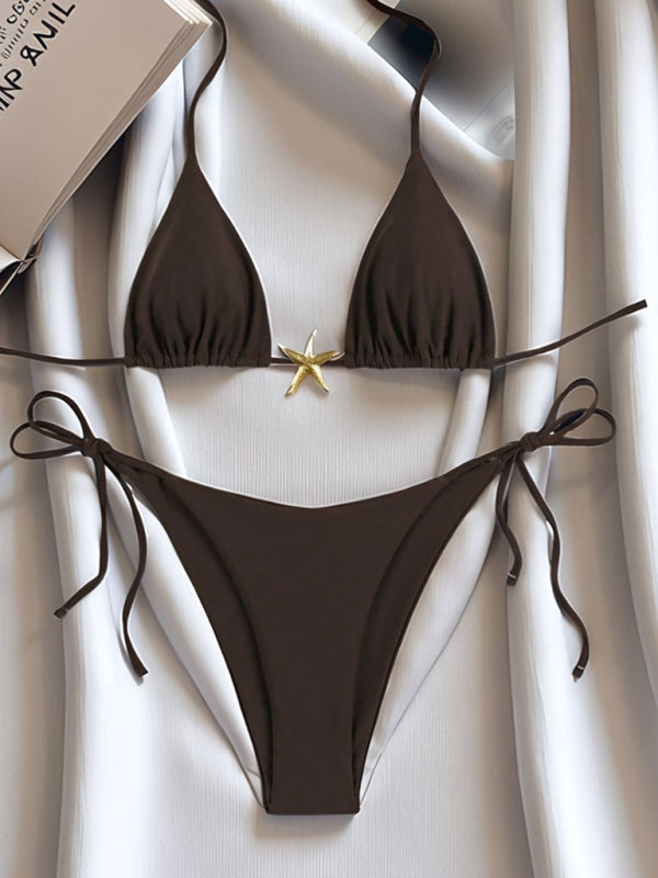 Sexy starfish strappy bikini