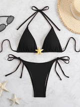 New Sexy Strap Starfish Two-Piece Swimsuit