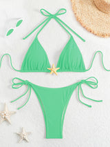 New Sexy Strap Starfish Two-Piece Swimsuit