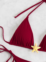 New Sexy Strap Starfish Two-Piece Swimsuit
