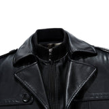 men's mid-length sheepskin coat - Jessie's D Man