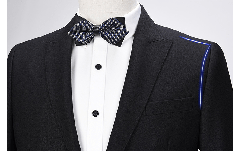 Three-piece suit jacket men - Jessie's D Man