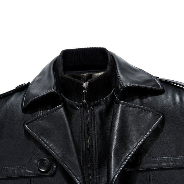 men's mid-length sheepskin coat - Jessie's D Man