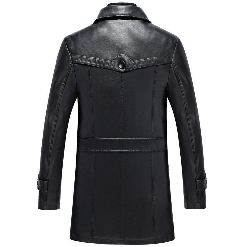 men's mid-length sheepskin coat - Jessie's D Man